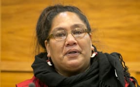 Nicola Rangitoheriri, grandmother of Moko Rangitoheriri, gives evidence at the inquest  into the three year old's death.