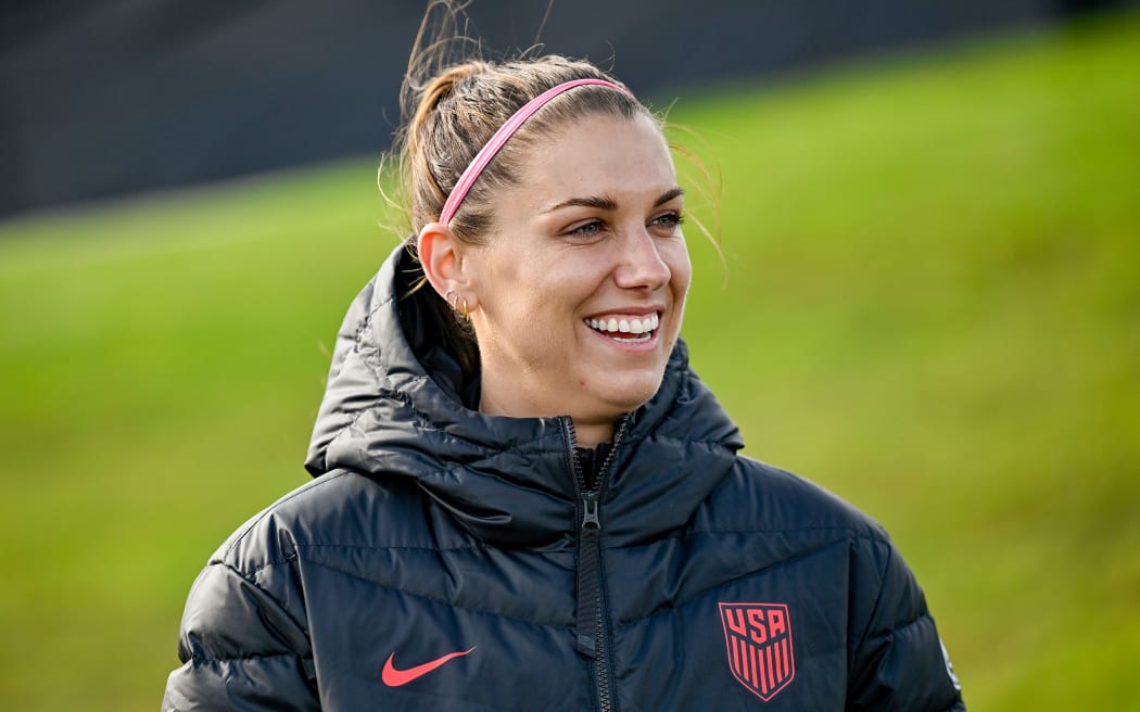 Alex Morgan of the US women's football team, 2023.