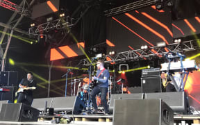 L.A.B perform on the main stage at Northern Bass
