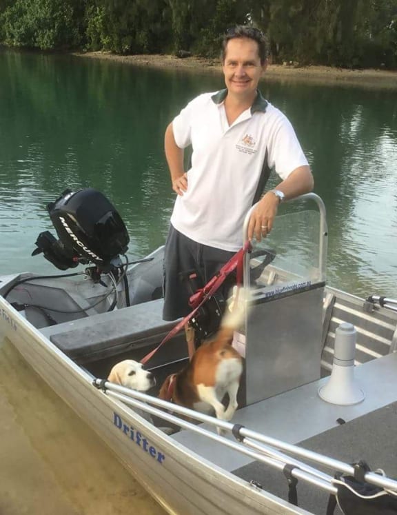Director of Rowing Andrew MacKenzie.
