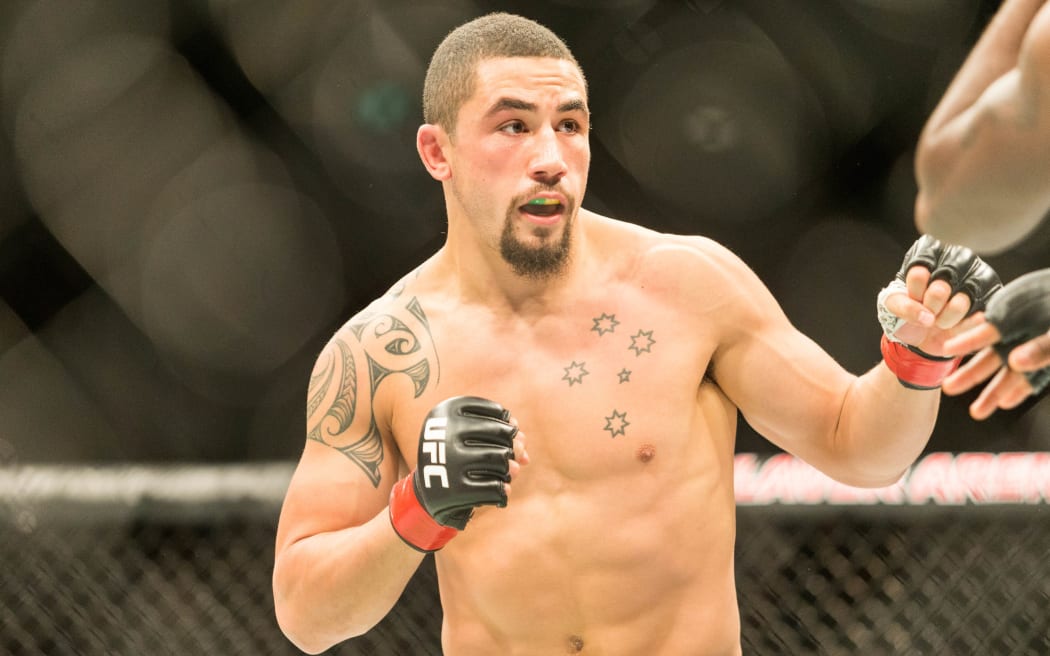 Current UFC middleweight champion Kiwi Robert Whittaker