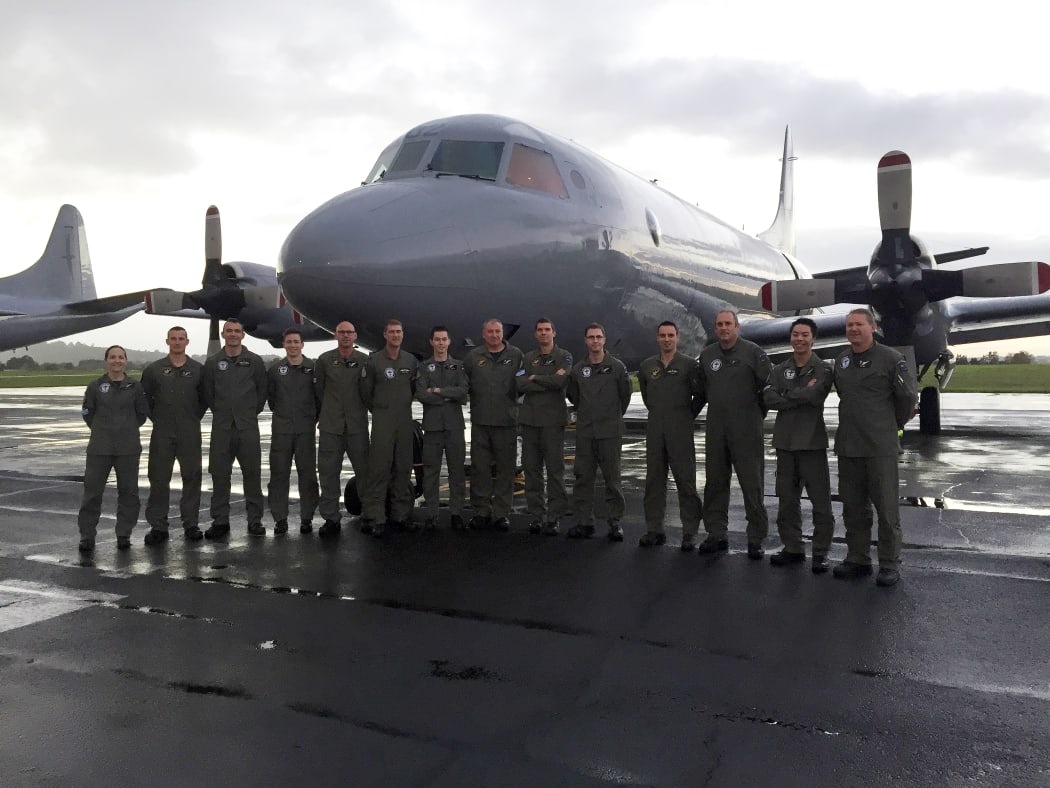 Crew of NZDF Orion undertaking five Pacific mission