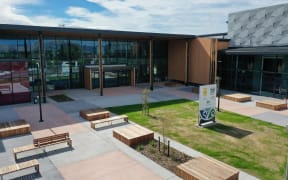 The new campus of Avonside Girls' and Shirley Boys' High School.
