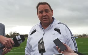 All Blacks coach Steve Hansen.