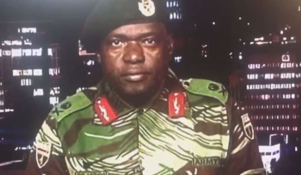 A military officer read out a statement on national TV early on Wednesday.