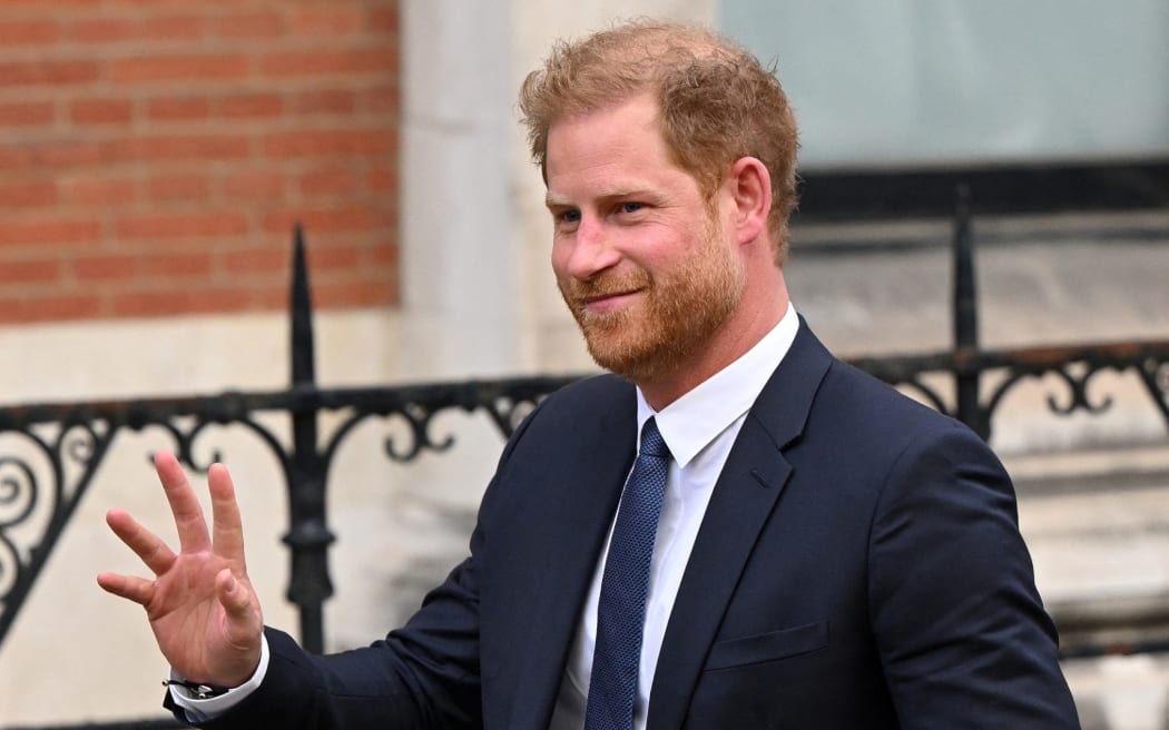 Britain's Prince Harry, Duke of Sussex leaves from the Royal Courts of Justice, central London, on 27 March 2023. The prince appeared at a London court at a case launched by celebrities and other figures against the publisher of the Daily Mail, Associated Newspapers (ANL).