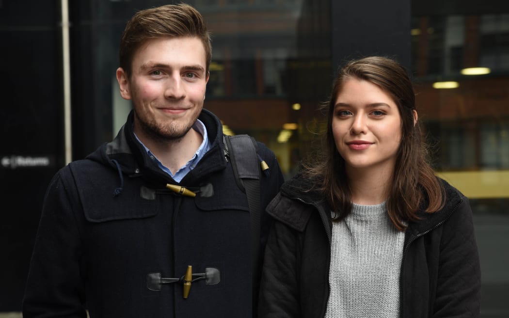 Angus Allan and Miriam Ryburne.