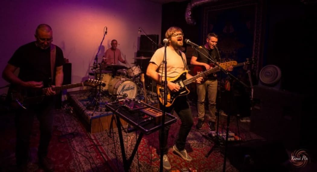 TEETH is Lukasz Buda (guitars, vocals, The Phoenix Foundation), Tom Callwood (bass, vocals, The Phoenix Foundation), David Long (guitars, Mutton Birds) and drummer Anthony Donaldson.