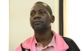 Self-proclaimed pastor Paul Nthenge Mackenzie, who set up the Good News International Church in 2003 and is accused of inciting cult followers to starve to death "to meet Jesus", appears in the dock at the court in Malindi on May 2, 2023. A Kenyan pastor appearing in court on May 2, 2023 will face terrorism charges, prosecutors said in connection with the deaths of over 100 people found buried in what has been dubbed the "Shakahola forest massacre".
The deeply religious Christian-majority country has been stunned by the discovery of mass graves last month in a forest near the Indian Ocean coastal town of Malindi. (Photo by SIMON MAINA / AFP)