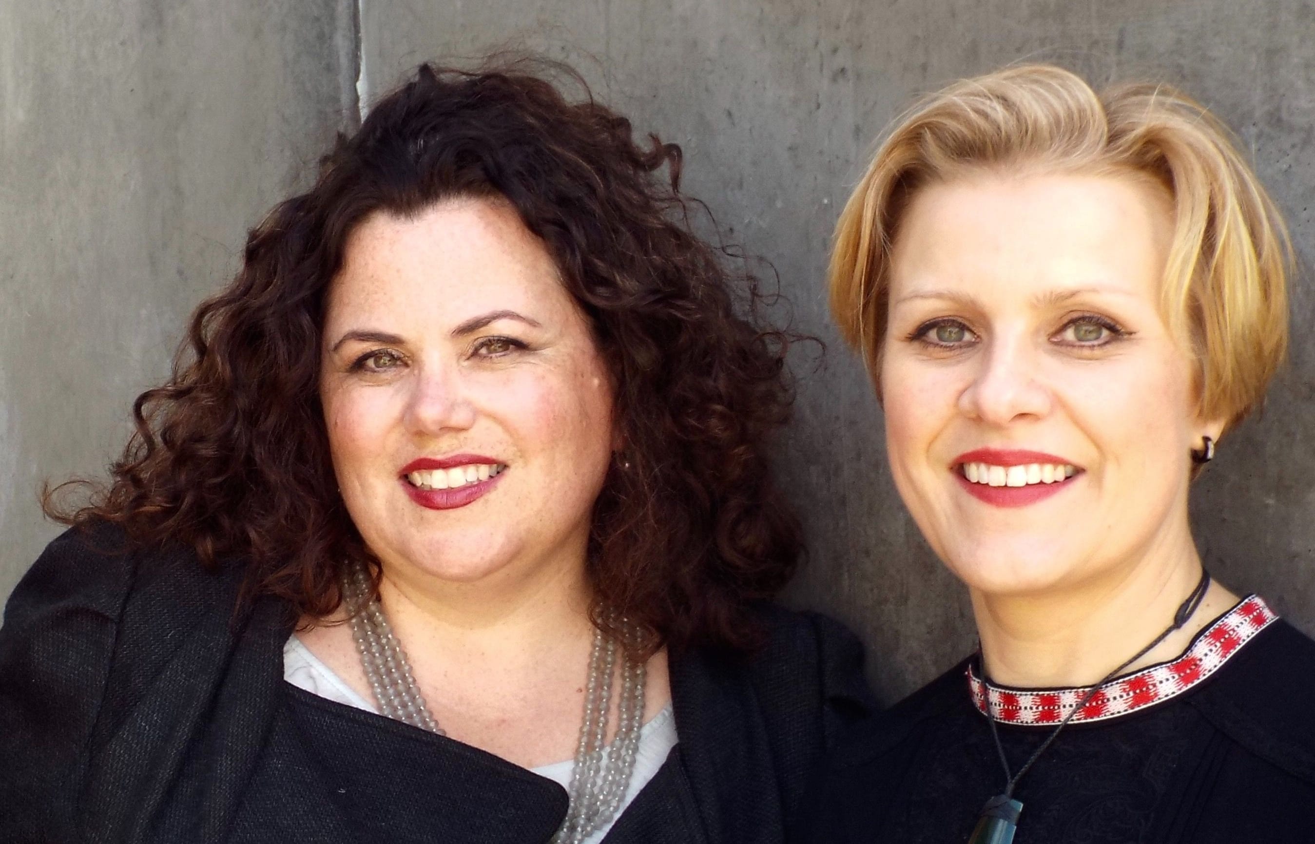 Morag Atchison and Catrin Johnsson