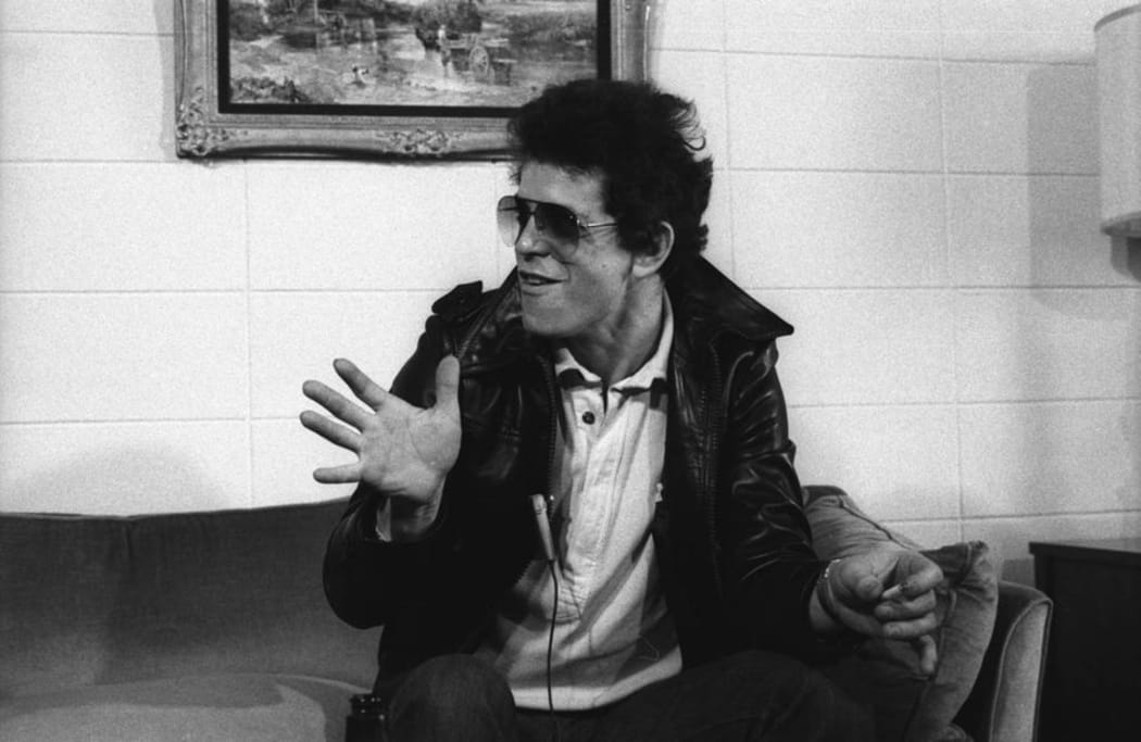Lou Reed press conference Intercontinental Hotel Auckland October 1977.