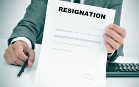 resignation