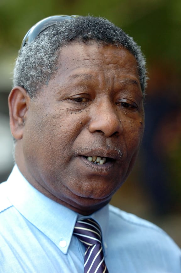 Papua New Guinea Police officer Thomas Eluh