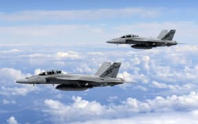 Australia has sent eight Super-Hornet jet fighters to the region.