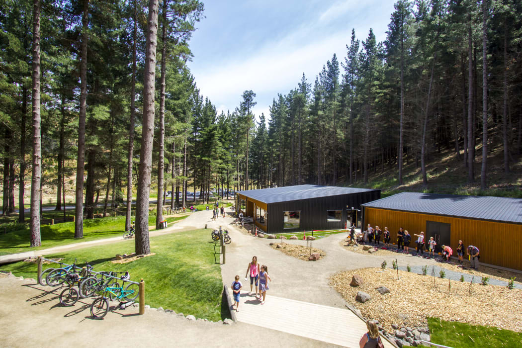 An artist's impression of the adventure park at Rangituhi.