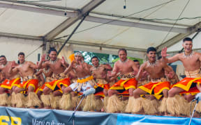 St Paul's College Samoan Group perform at Polyfest, 2018