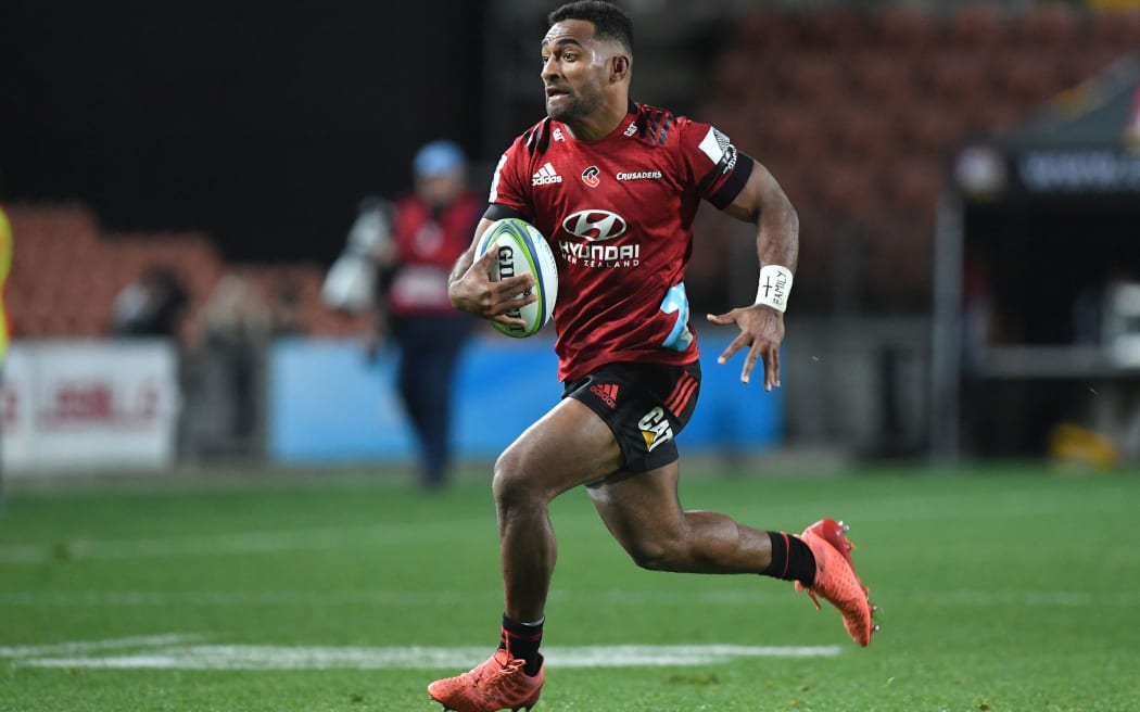Sevu Reece.
Chiefs v Crusaders, Super Rugby Aotearoa, FMG Waikato Stadium, Hamilton, New Zealand. 1 August 2020. © Copyright Photo: Jeremy Ward / www.photosport.nz
