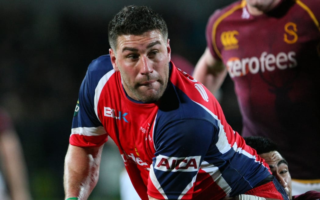 Former Crusaders midfielder Kieran Fonotia.