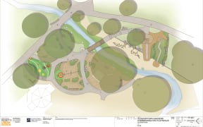 Plans for the Queenstown Gardens Commemorative play space.