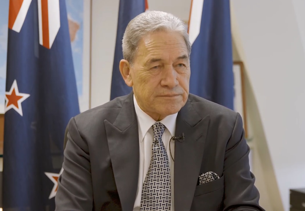 New Zealand First leader Winston Peters.