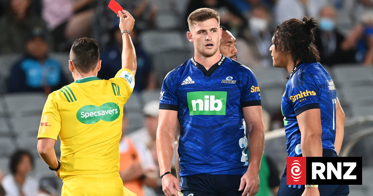 NZ Rugby refs boss believes red card round a 'one-off' | RNZ News