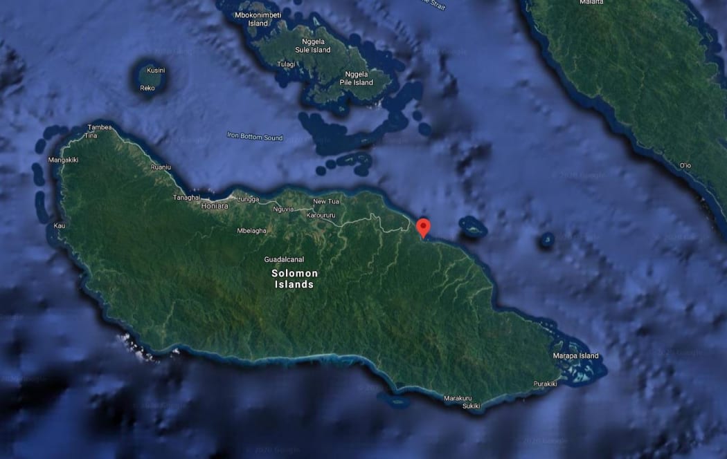 Aola Bay in East Guadalcanal in the Solomon Islands.