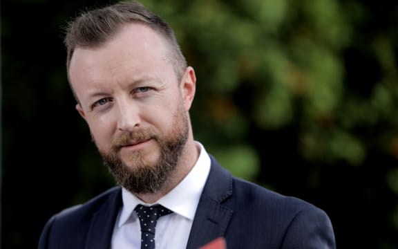 Kieran McAnulty at Three Waters reforms briefing in Greytown