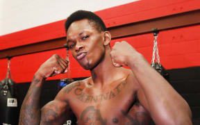 New Zealand UFC fighter Israel Adesanya.