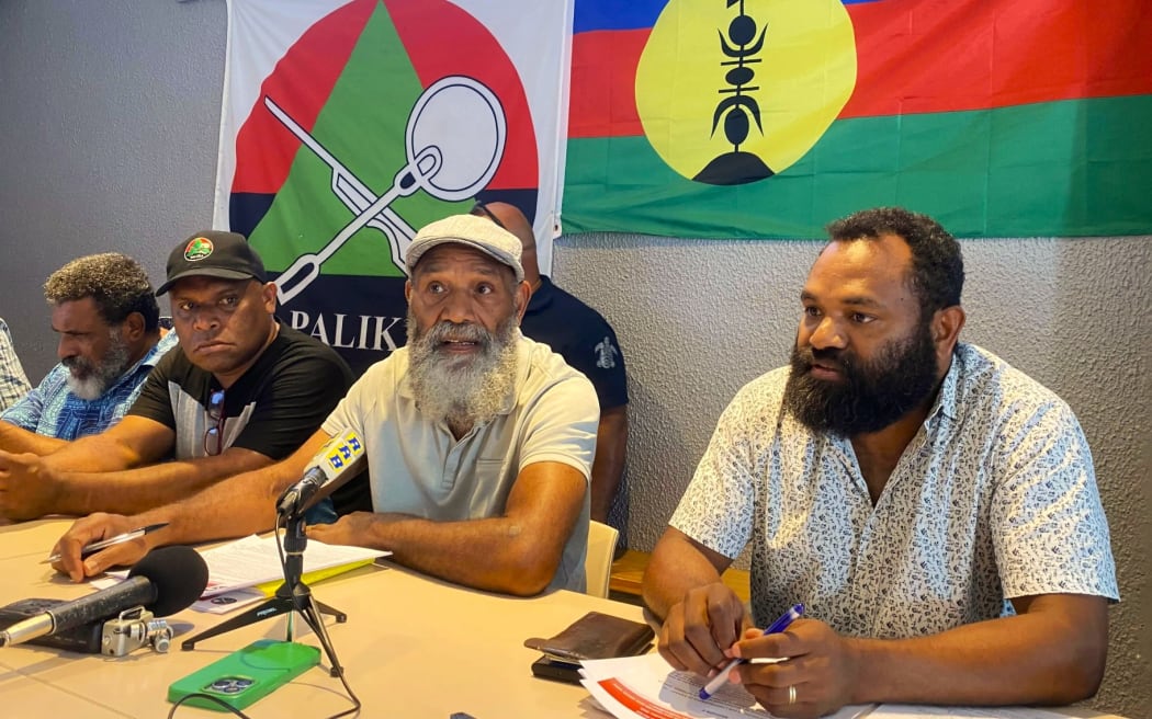 thumbnail_Charles Washetine (centre) speaks to the media during PALIKA press conference on Friday 15 November 2024 – PHOTO RRB