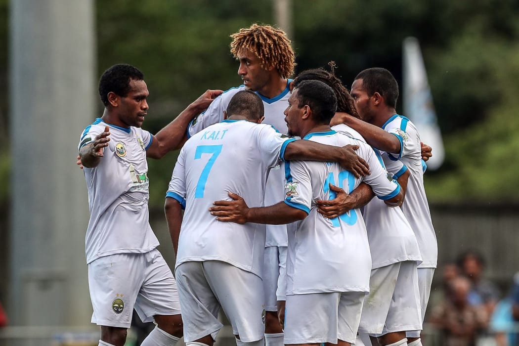Hienghène Sport had plenty to smile about against Malampa.