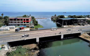 New Mataniko bridge in Honiara