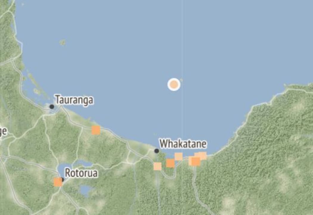 An M 4.2 earthquake struck off the coast of Whakatane at 3.46am on June 20.