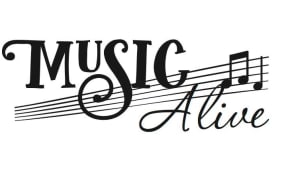 Christchurch music club 'Music Alive' logo
