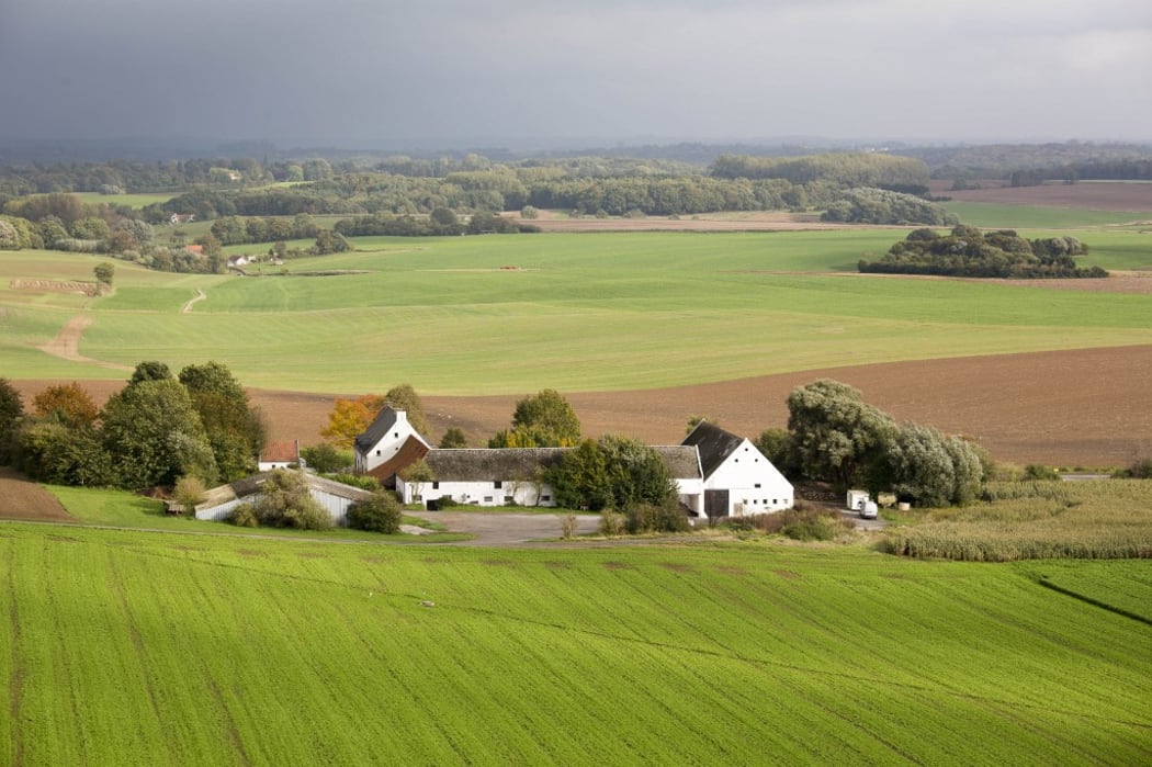 Belgium, Wallonia, Waterloo, Ferme de la Haie Sainte located in the center of the defensive system of Wellington.