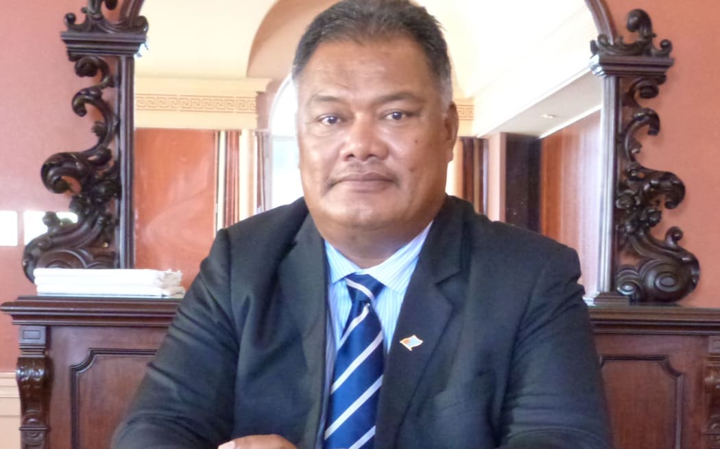 Tuvalu's Foreign Minister Taukelina Finikaso