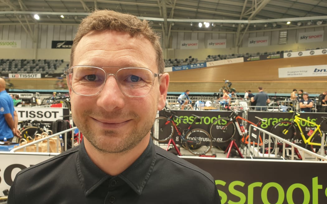 New Zealand track cycling sprint head coach René Wolff.