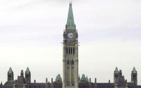Parliament hill in Ottawa