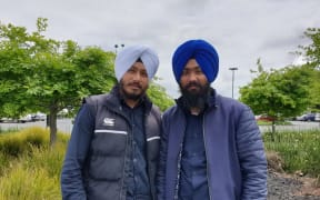 Jaswinder Singh and Harpreet Singh, two religious workers from India.