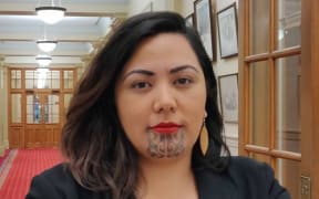 A photograph of Māori broadcaster and reo-Māori advocate Rukuwai Tipene-Allen