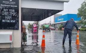 Peter Timbs Meat in Christchurch deals with flooding at least once a year.