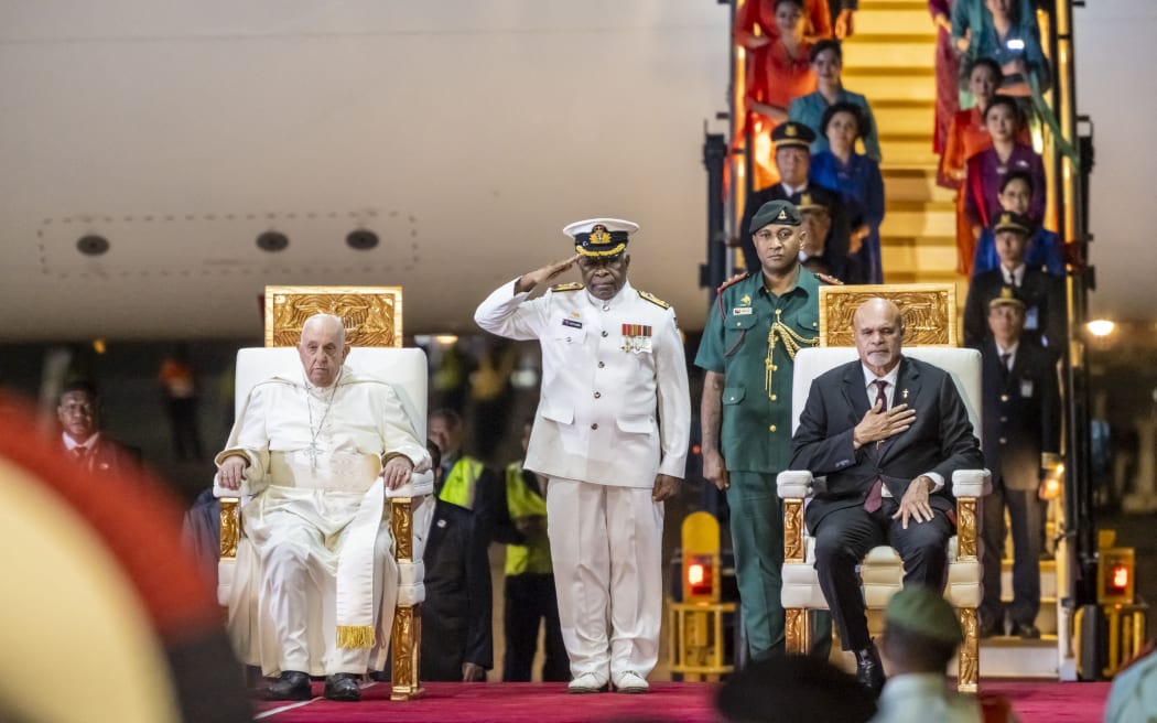 Papua New Guinea, Gulf of Papua Region, National Capital District, Port Moresby City, Visit of Pope Francis to Papua New Guinea between 6 and 9 July 2024 (Photo by DOZIER Marc / hemis.fr / hemis.fr / Hemis via AFP)