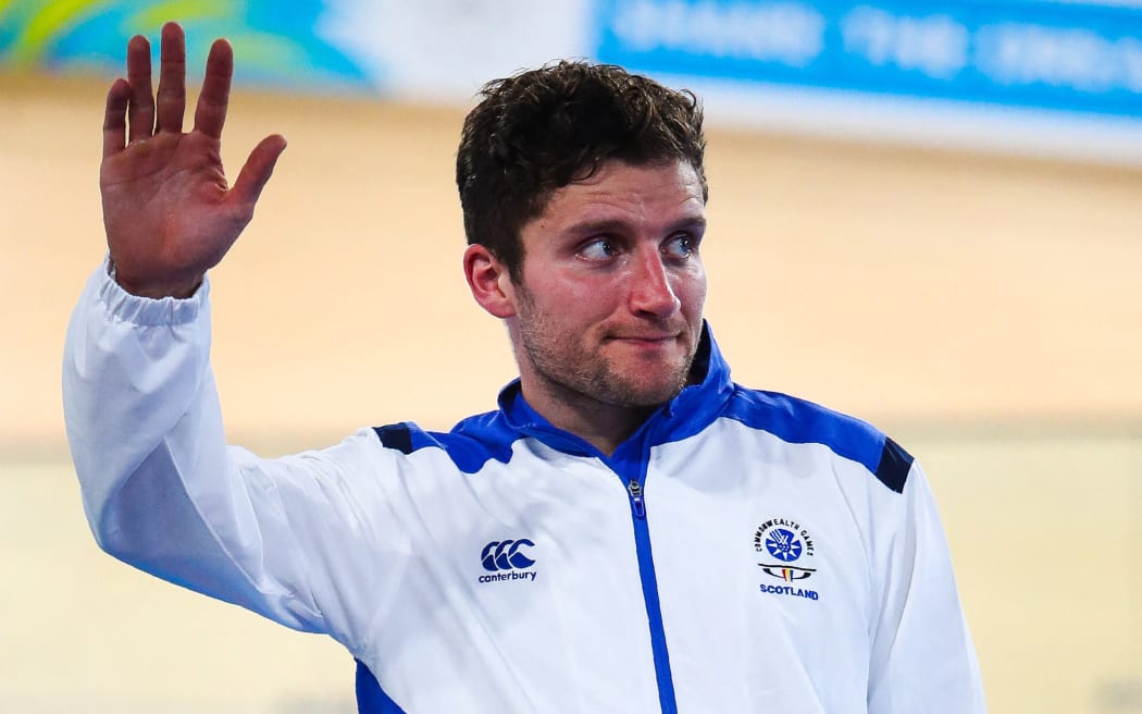 Scottish cyclist Callum Skinner during the 2018 Gold Coast Commonwealth Games in Brisbane.
