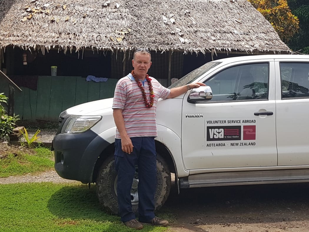 Volunteer Services Abroad CEO Stephen Goodman in Solomon Islands in 2018.