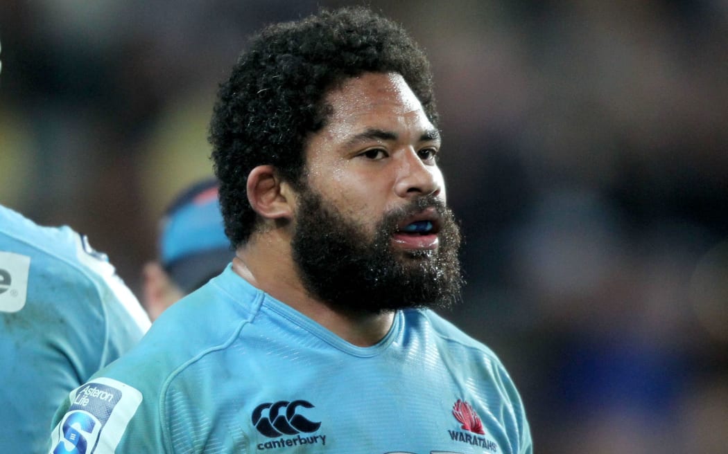 The Wallabies and NSW Waratahs hooker Tatafu Polota-Nau in Super Rugby action.