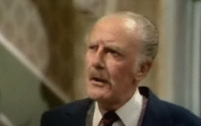 Major Gowen in the now nororious scene from Fawlty Towers.