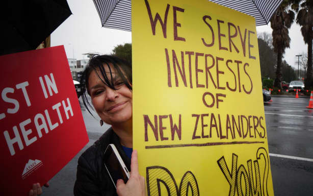 Senior Doctors Strike in Auckland.