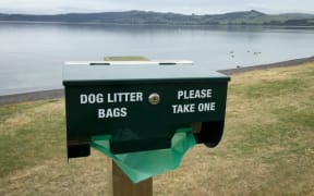 Dog litter bags.
