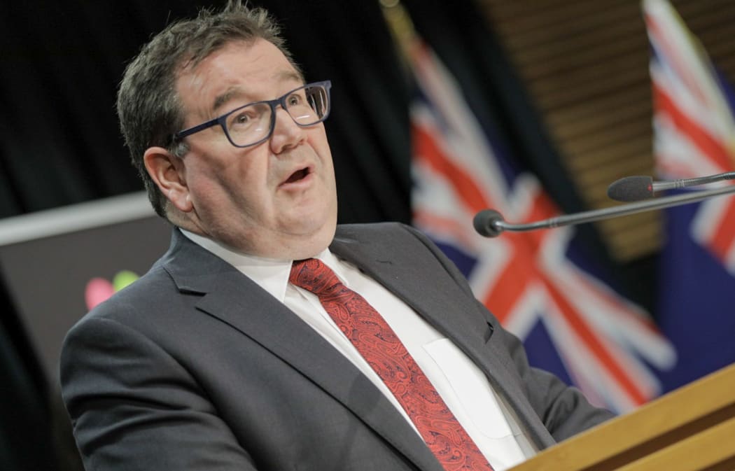 Finance Minister and Deputy PM Grant Robertson at post-Cabinet briefing