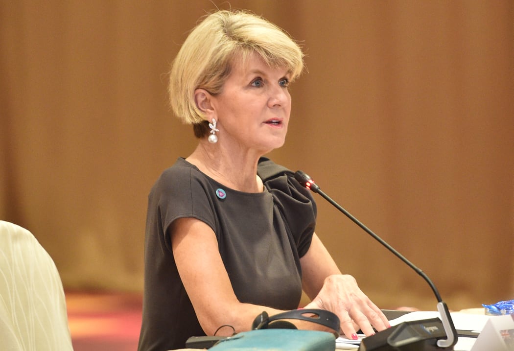 Australia's Foreign Minister Julie Bishop.