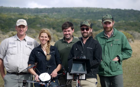 Aeronavics with Amakhala Team at Amakhala game reserve
